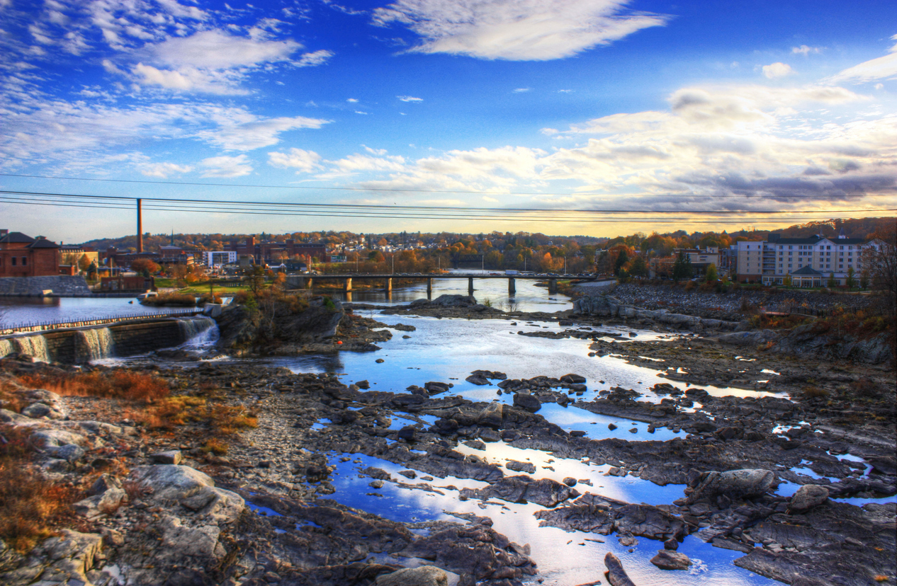 Panoramic Image of Lewiston, ME